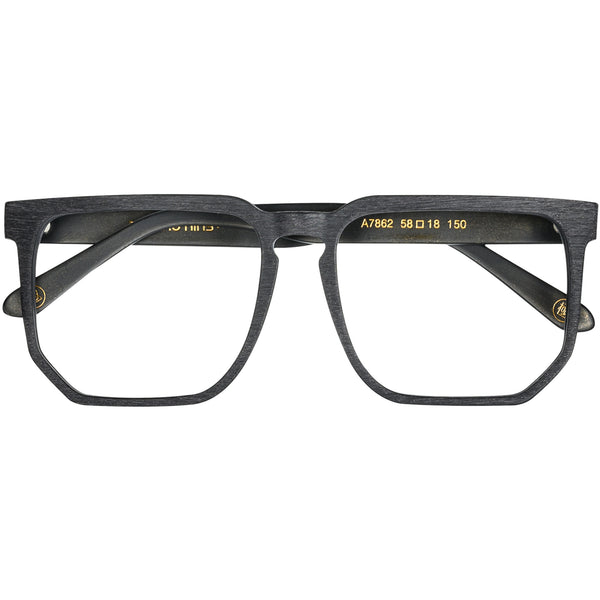 Square Glasses A1046 - Wide Frames for Men with Larger Heads