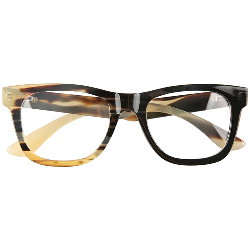 Buffalo Horn Square Glasses NJ1127