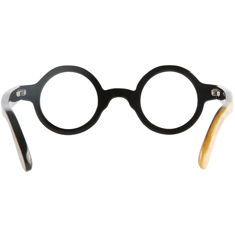 Buffalo Horn Round Glasses NJ1112