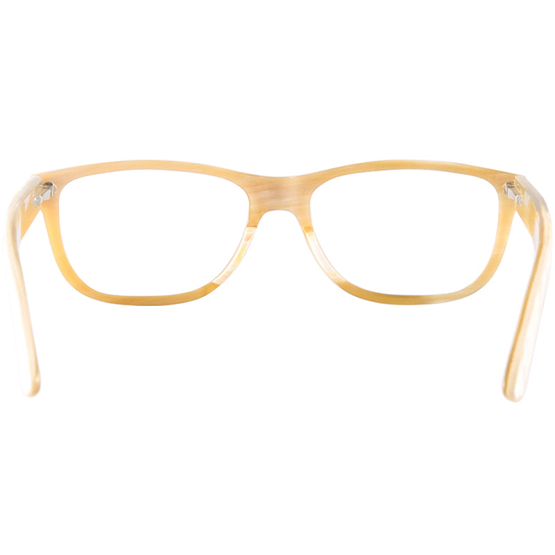Buffalo Horn Rectangle Glasses NJ1136