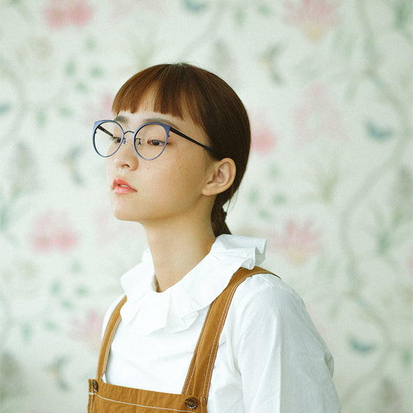 Cat-Eye Glasses A1481