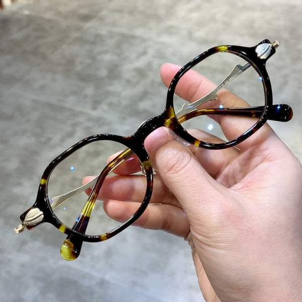 Geometric Glasses TG1240 - Wide Frames for Men with Larger Heads