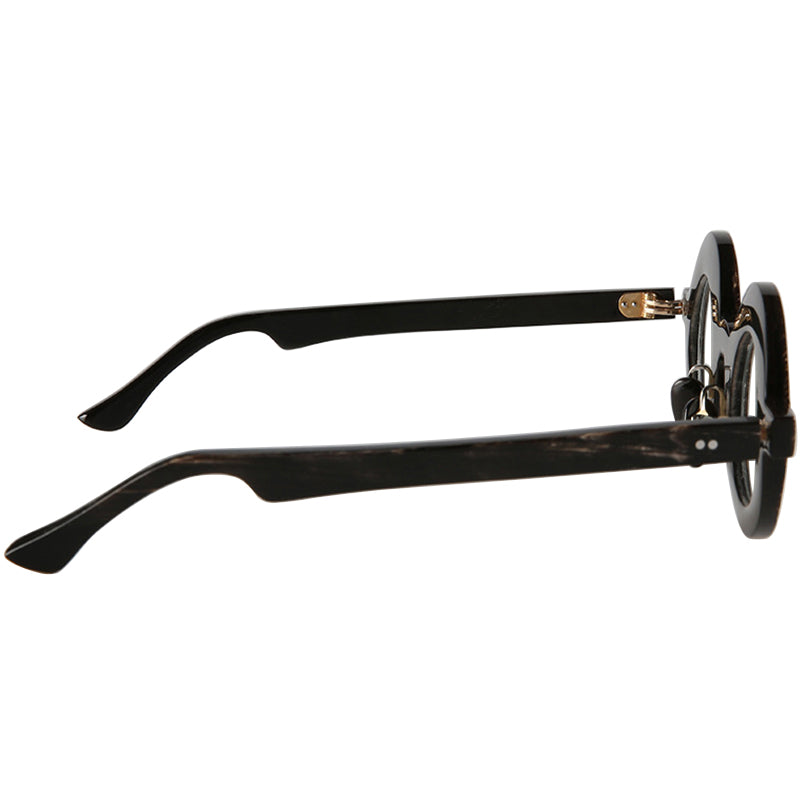 Buffalo Horn Round Glasses NJ1070