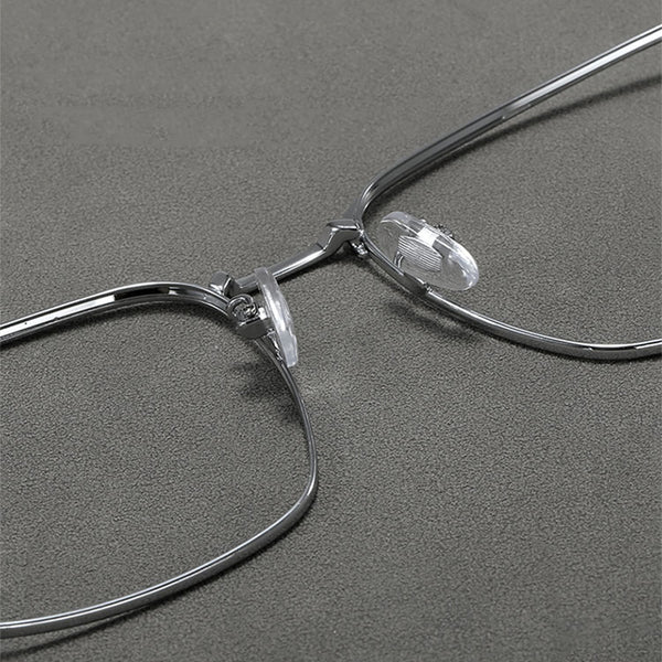 Square Glasses EF1034 - Wide Frames for Men with Larger Heads