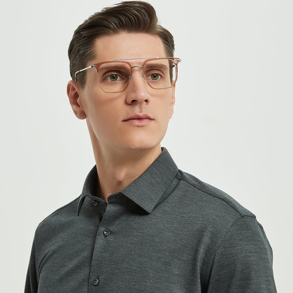 Square Glasses A3261