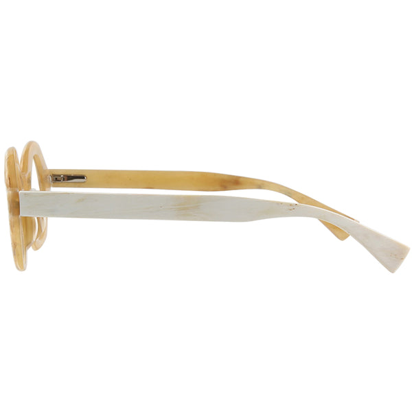 Buffalo Horn Round Glasses NJ1013