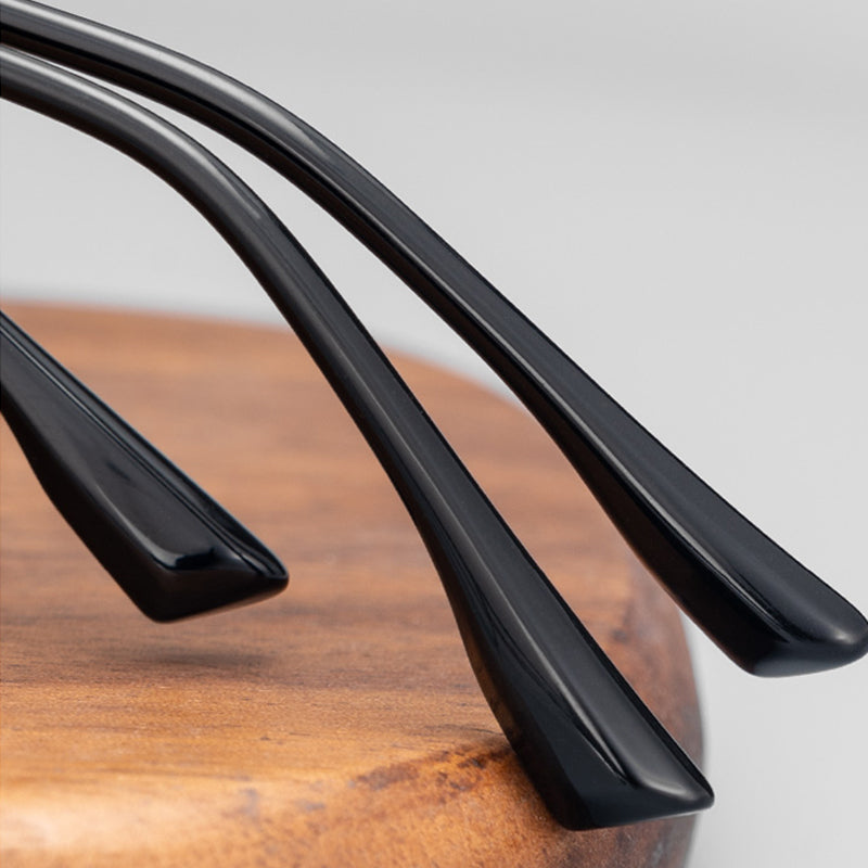 Rectangle Glasses EF1003 - Wide Frames for Men with Larger Heads