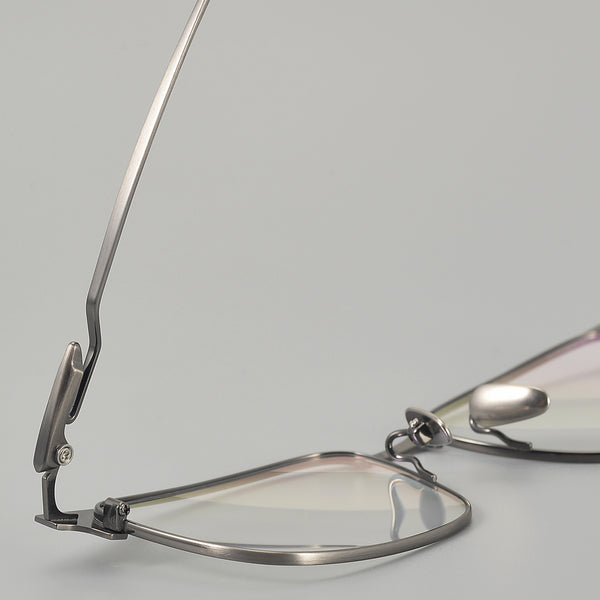 Square Glasses EF1121 - Wide Frames for Men with Larger Heads
