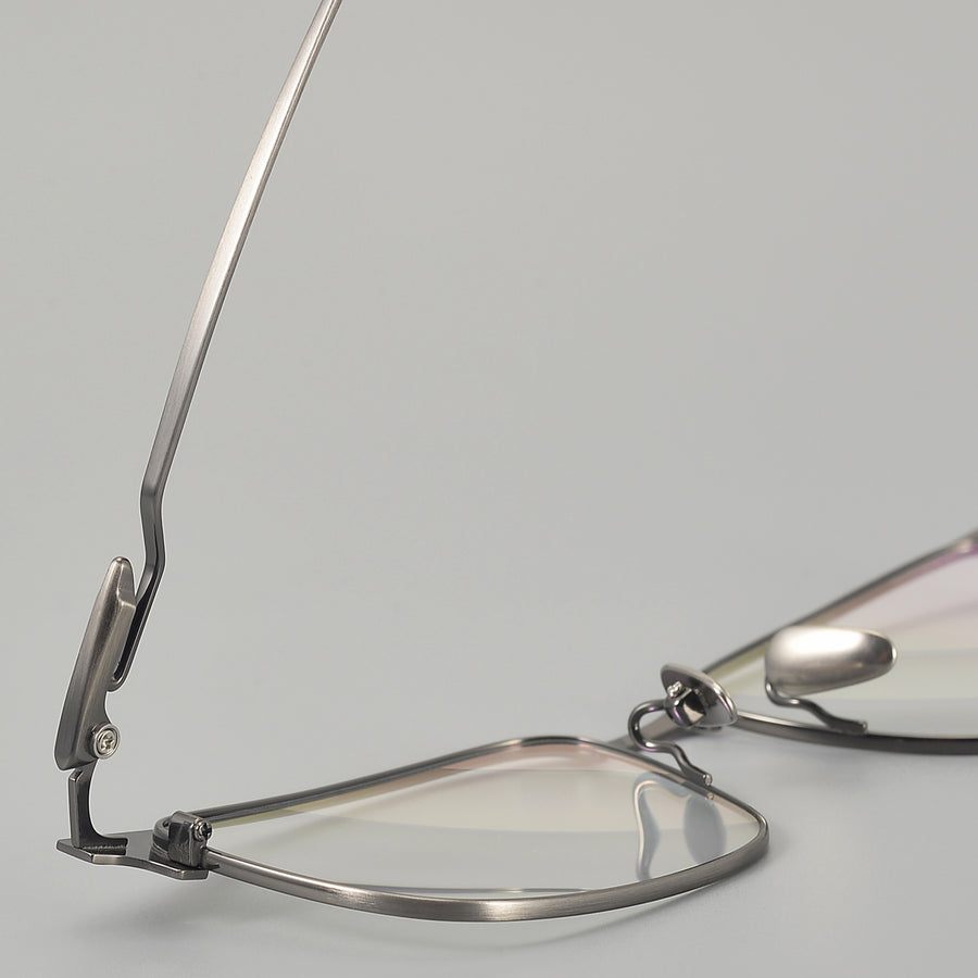 Square Glasses EF1121 - Wide Frames for Men with Larger Heads