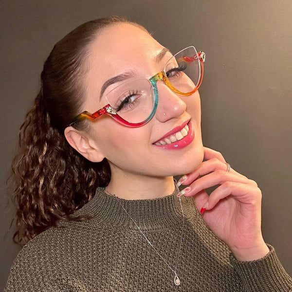 Cat-Eye Glasses A2675