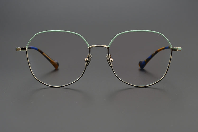 Geometric Glasses MW1262 - Wide Frames for Men with Larger Heads