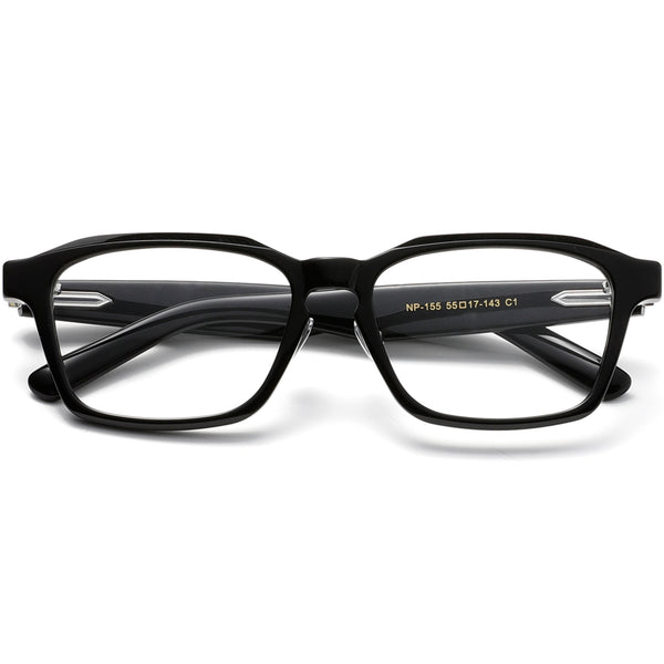 Rectangle Glasses EF1140 - Wide Frames for Men with Larger Heads