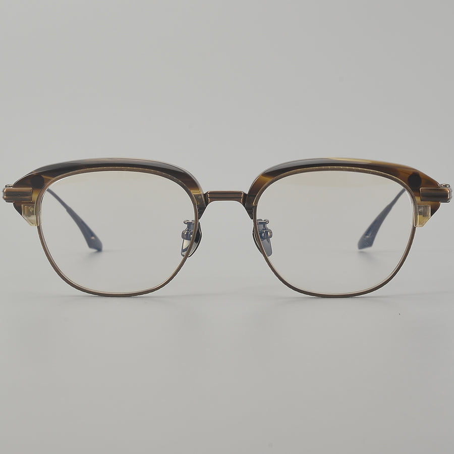 Browline Glasses EF1132 - Wide Frames for Men with Larger Heads