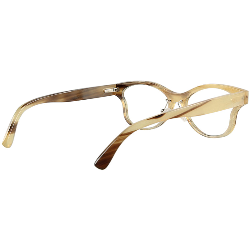 Buffalo Horn Cat-Eye Glasses NJ1154