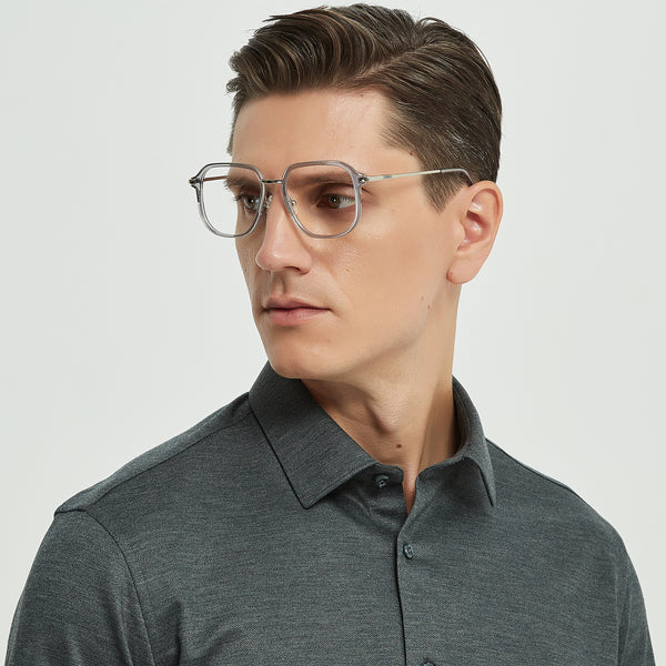 Square Glasses A3262