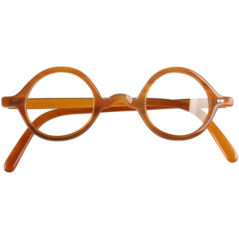Buffalo Horn Round Glasses NJ1116