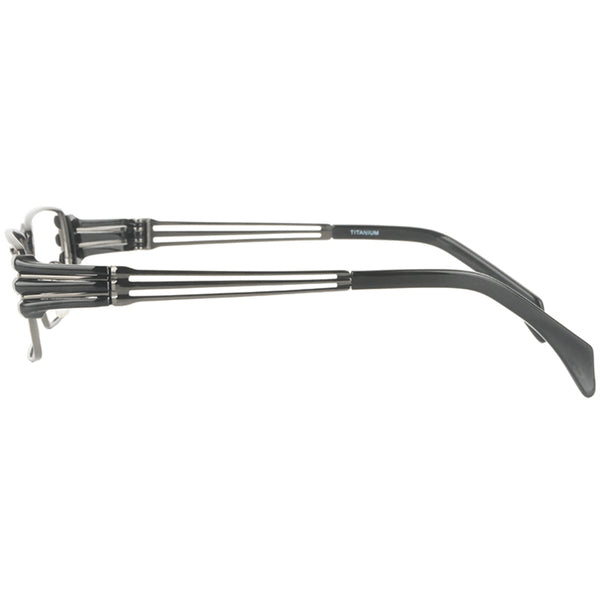 Rectangle Glasses EF1025 - Wide Frames for Men with Larger Heads