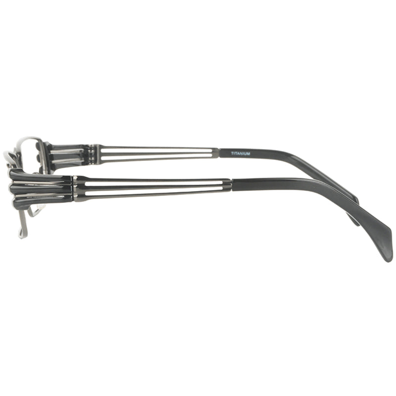 Rectangle Glasses EF1025 - Wide Frames for Men with Larger Heads