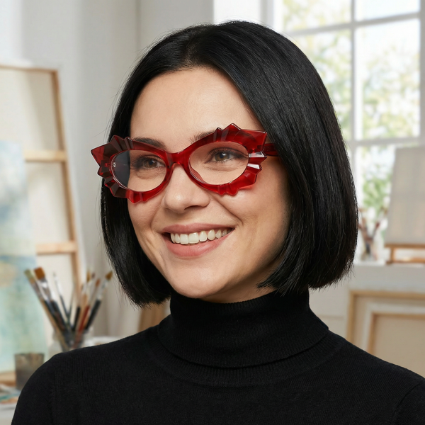 Geometric Glasses YEA1207