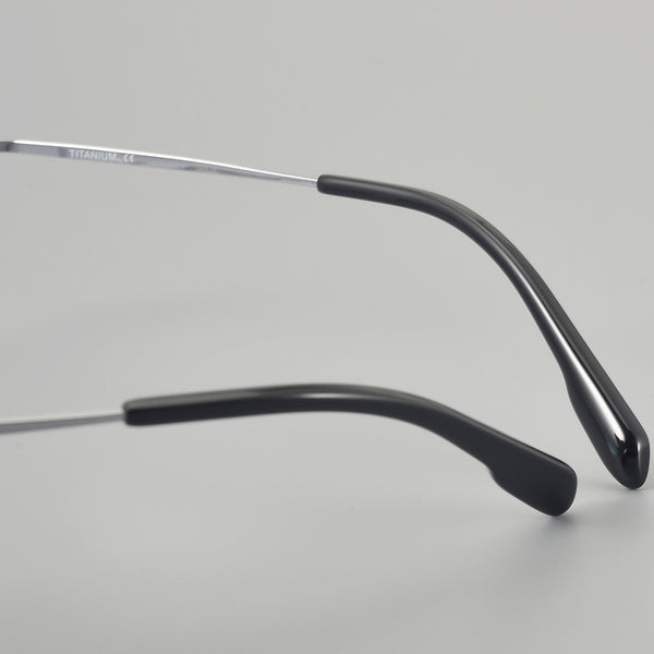 Browline Glasses EF1122 - Wide Frames for Men with Larger Heads