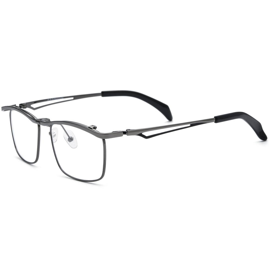 Rectangle Flip Up Glasses A1477