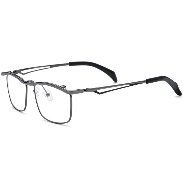 Rectangle Flip Up Glasses A1477