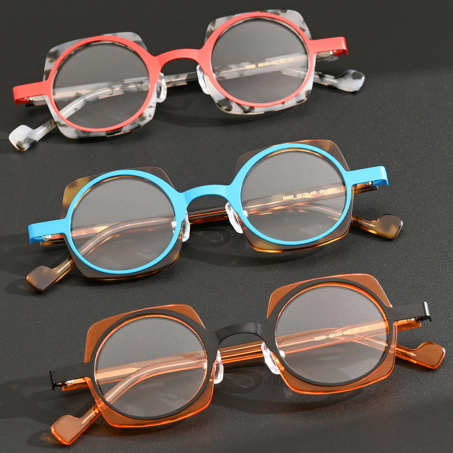 Geometric Glasses YN1091