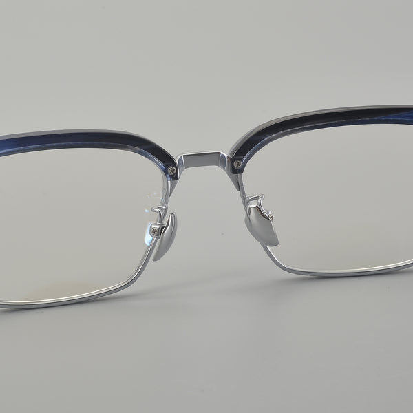Browline Glasses EF1131 - Wide Frames for Men with Larger Heads