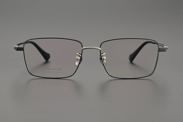 Rectangle Glasses EF1048 - Wide Frames for Men with Larger Heads
