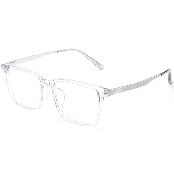 Square Glasses EF1087 - Wide Frames For Men With Larger Heads