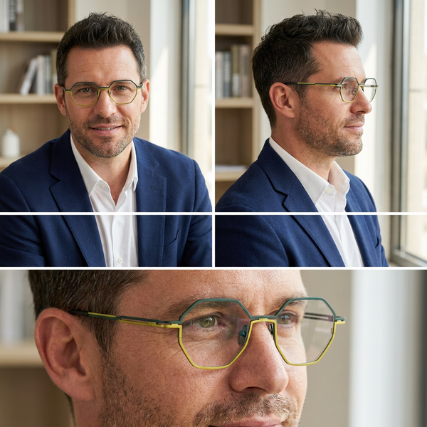 Geometric Glasses BR1307