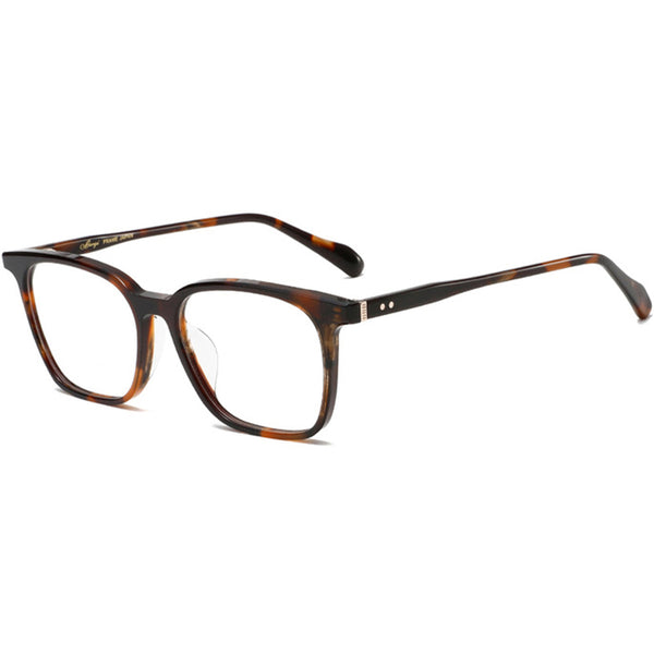 Square Glasses EF1141 - Wide Frames for Men with Larger Heads