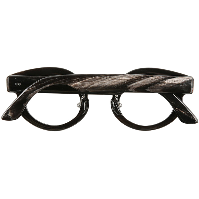 Buffalo Horn Round Glasses NJ1074
