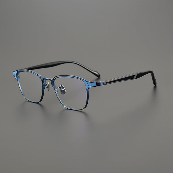 Square Glasses EF1047 - Wide Frames for Men with Larger Heads