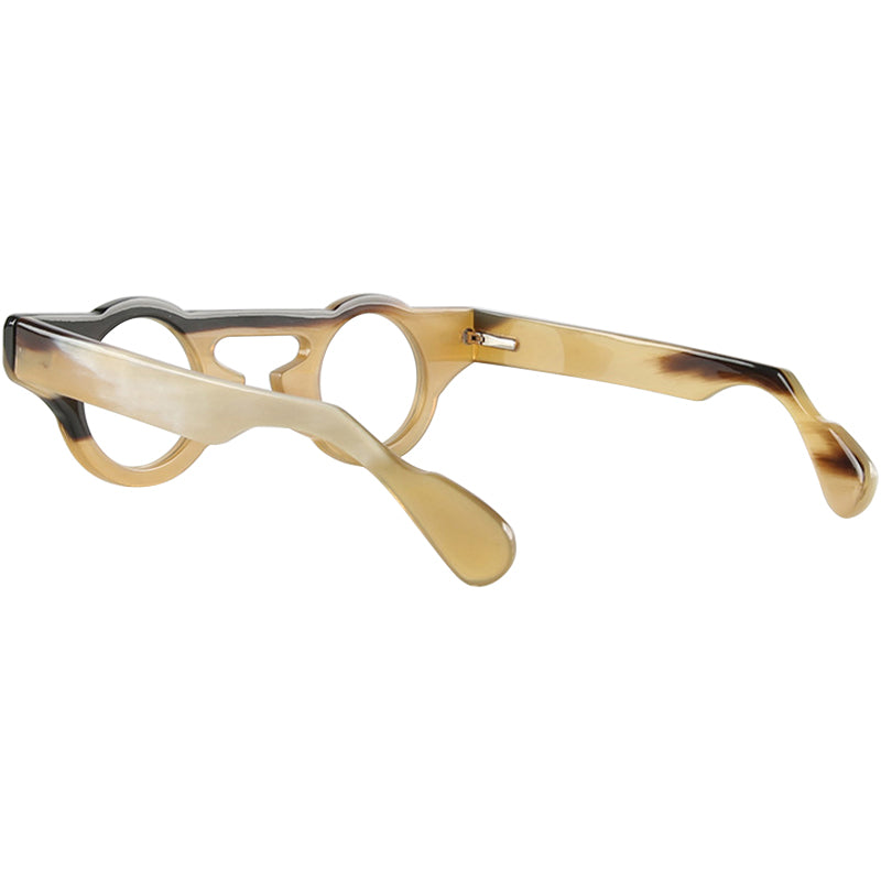 Buffalo Horn Round Glasses NJ1045