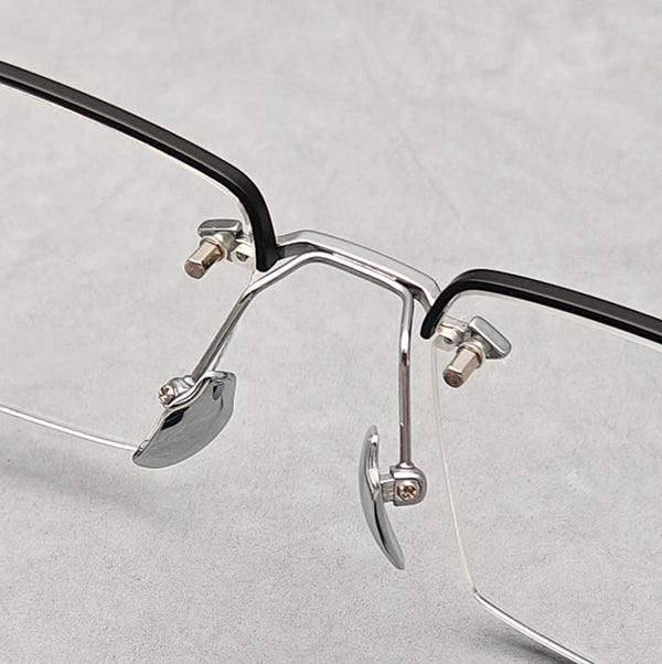 Rectangle Glasses EF1106 - Wide Frames for Men with Larger Heads