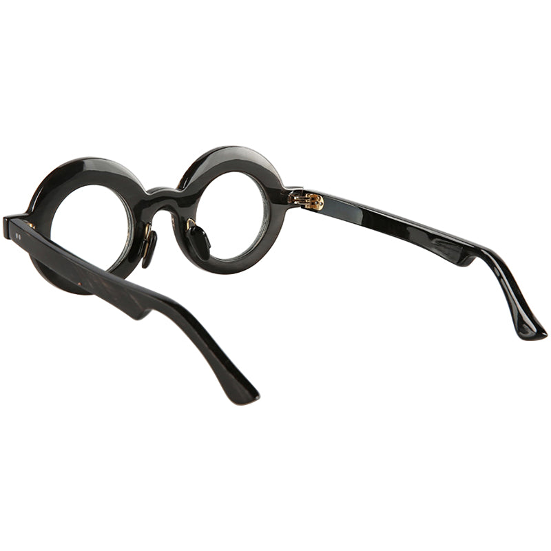 Buffalo Horn Round Glasses NJ1070
