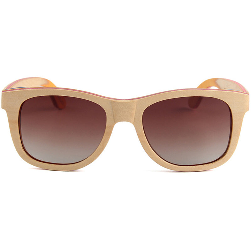 Wood Square Sunglasses S1067