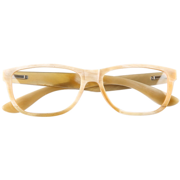 Buffalo Horn Rectangle Glasses NJ1136