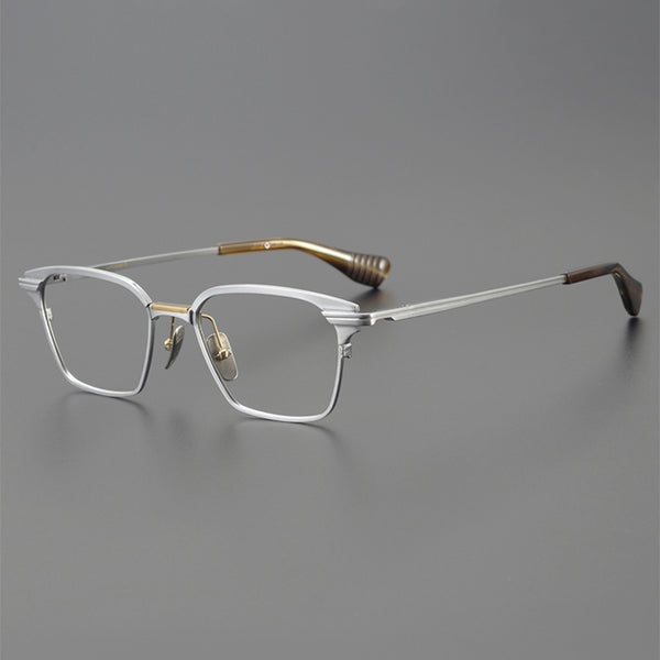 Square Glasses EF1020 - Wide Frames for Men with Larger Heads