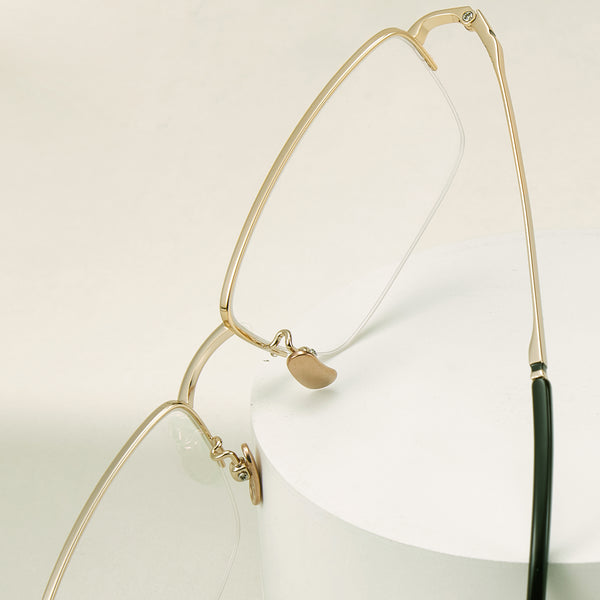 Rectangle Glasses EF1069 - Wide Frames For Men With Larger Heads