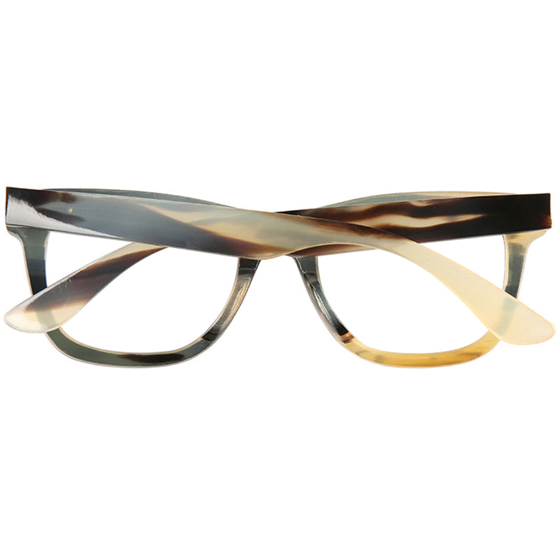 Buffalo Horn Square Glasses NJ1127
