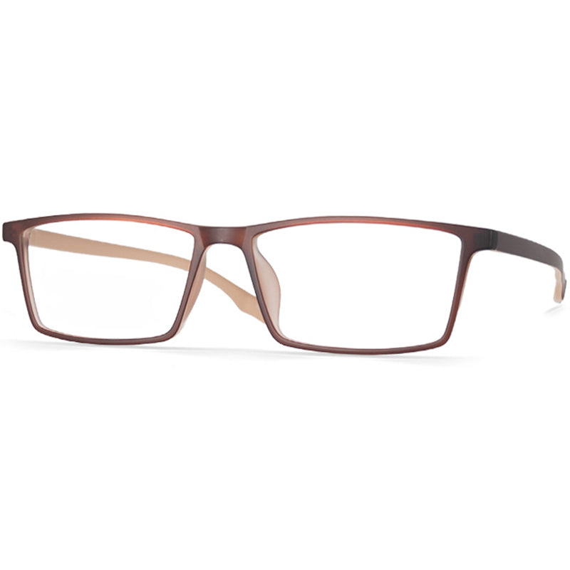 Rectangle Glasses A3920 - Wide Frames for Men with Larger Heads