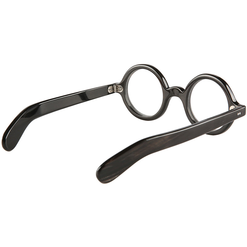 Buffalo Horn Round Glasses NJ1056