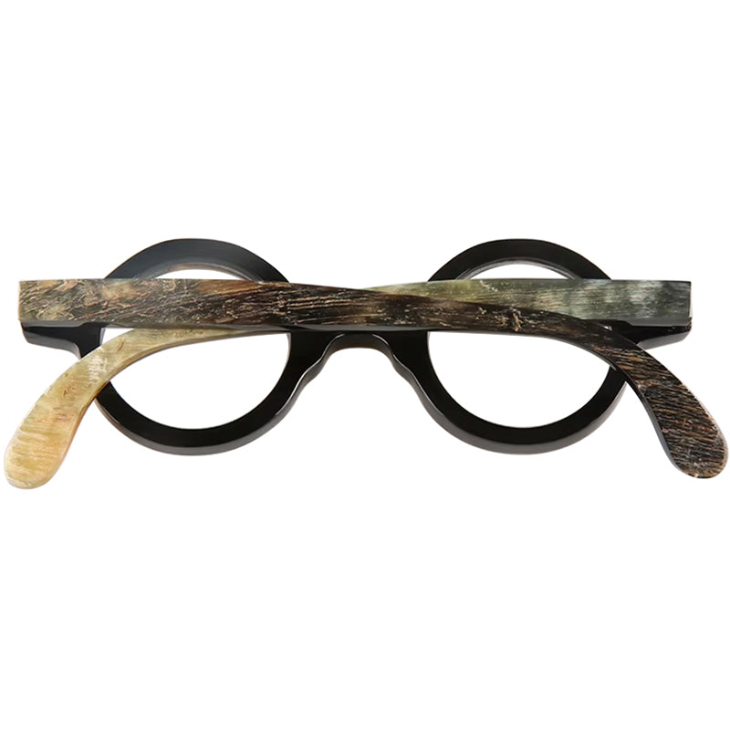 Buffalo Horn Round Glasses NJ1112