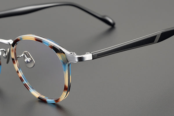 Round Glasses TG1046 - Wide Frames for Men with Larger Heads
