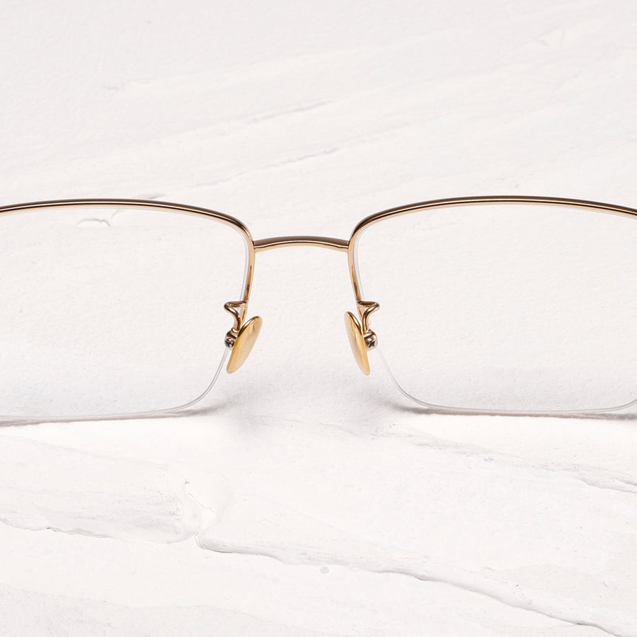 Square Glasses EF1136 - Wide Frames for Men with Larger Heads