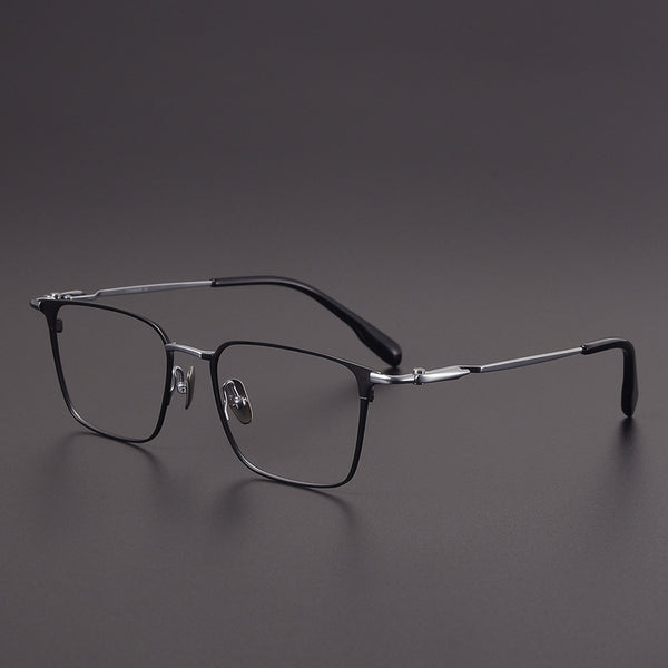 Square Glasses EF1095 - Wide Frames for Men with Larger Heads