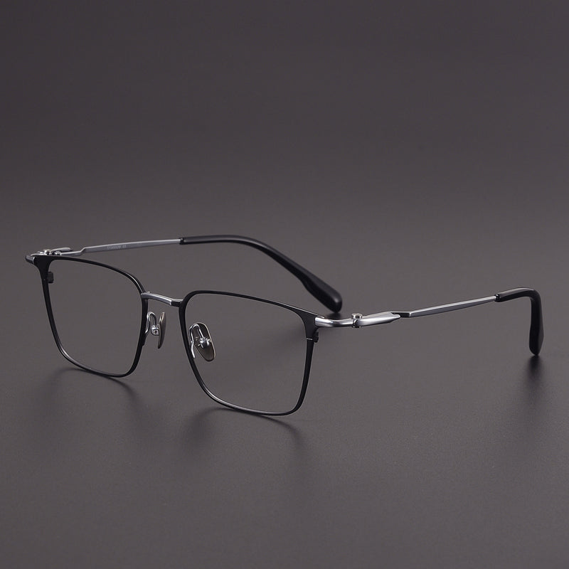Square Glasses EF1095 - Wide Frames for Men with Larger Heads