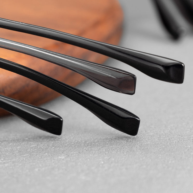 Browline Glasses EF1010 - Wide Frames for Men with Larger Heads